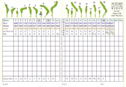 Autumn Ridge Golf Club