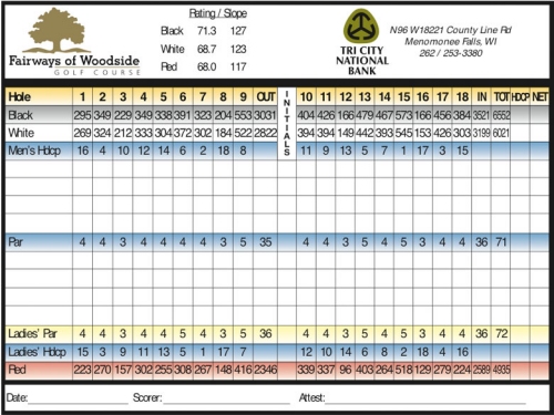 Fairways of Woodside Golf Course