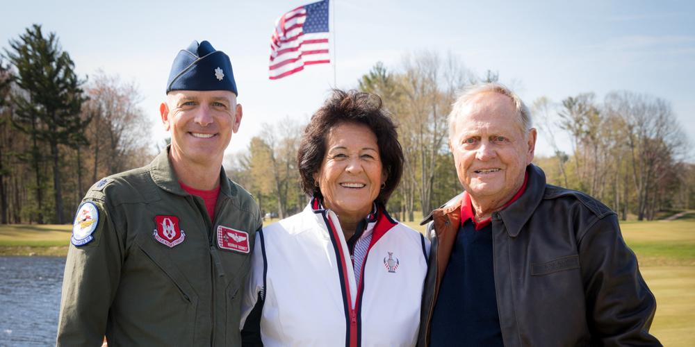 American Dunes - Lt Col Rooney, Nancy Lopez, Jack Nicklaus