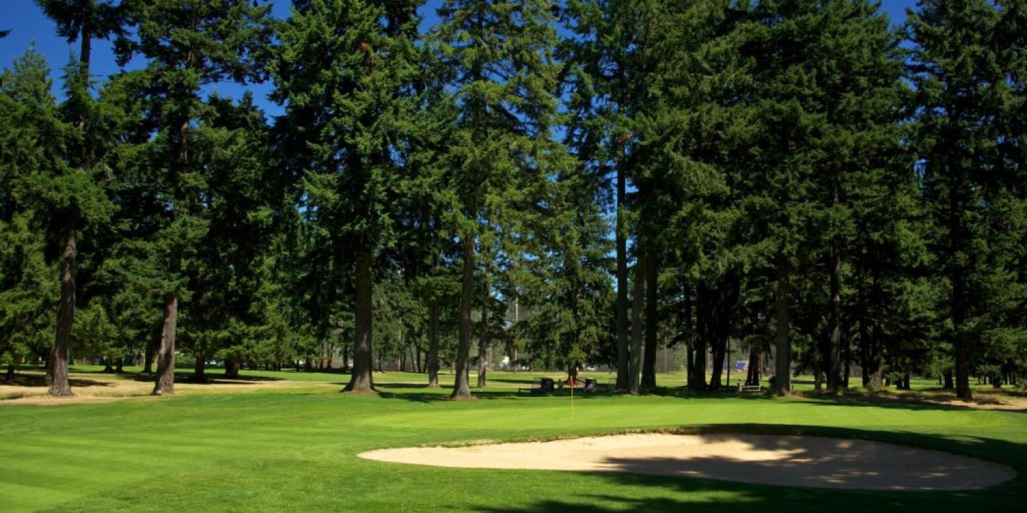 Hole #7 - Lake Spanaway Golf Course