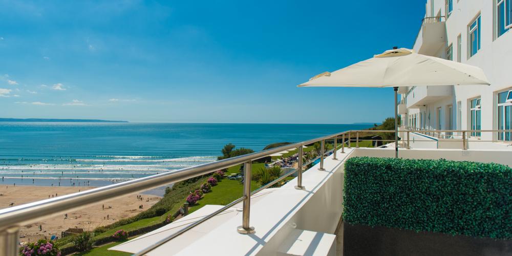 Balcony View From Saunton Sands Hotel
