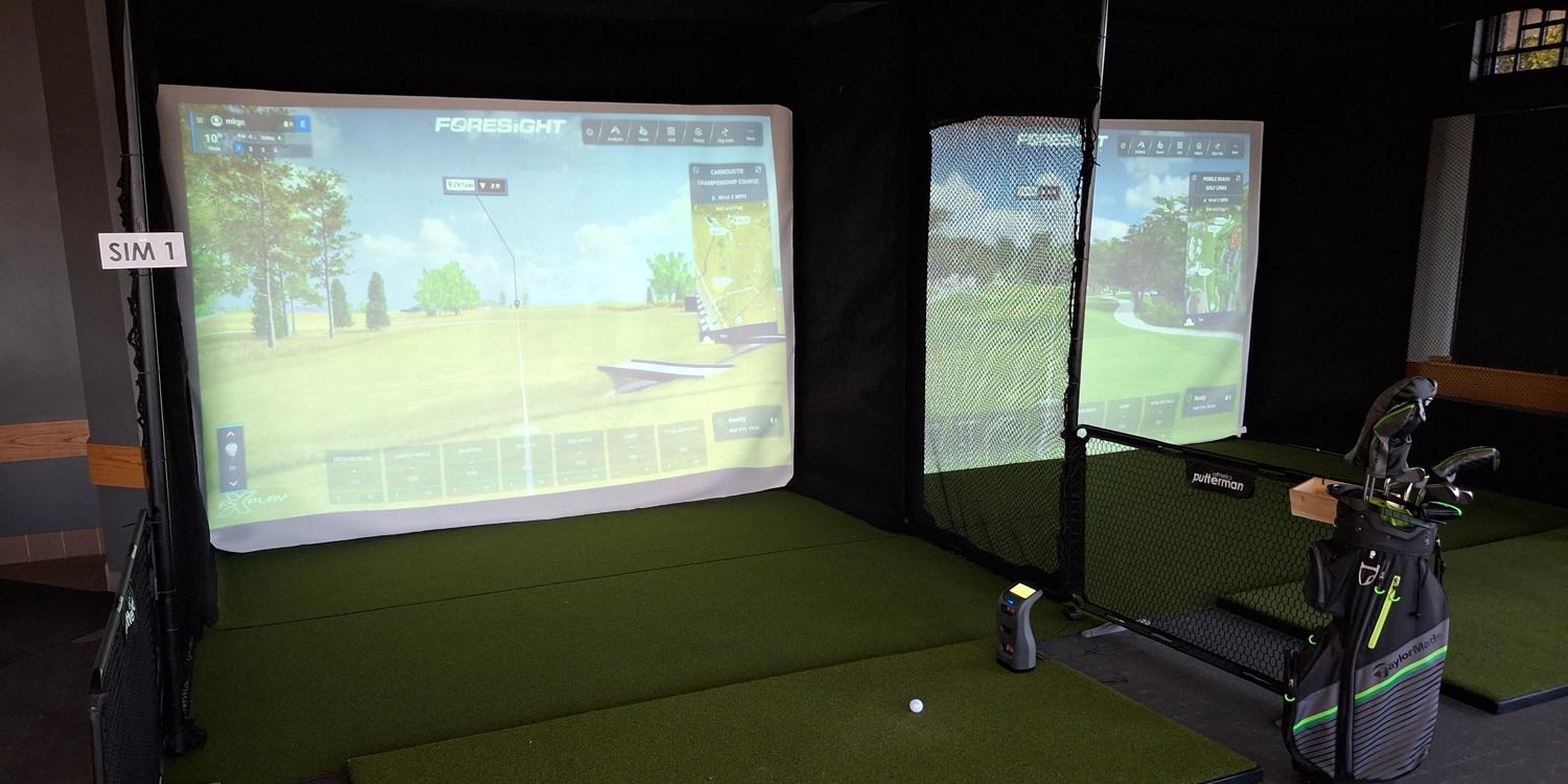 Swing into Spring with the Ozaukee County 2-Person Simulator Golf League