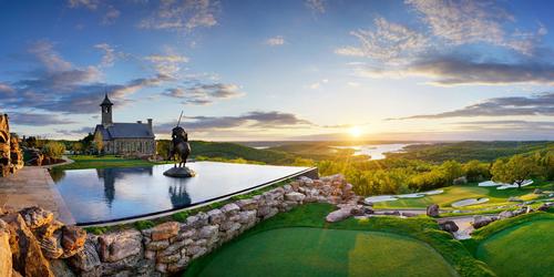 Golf Course Overview: Top of the Rock