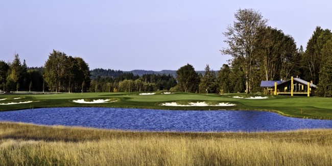 Salish Cliffs Golf Club - Hole #18