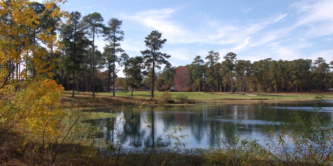 1st hole at Santee Cooper