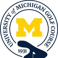 University of Michigan Golf Course Logo