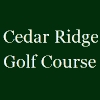 Cedar Ridge Golf Course Logo