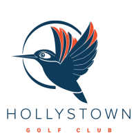 Hollystown Golf Club - Red/Blue Course Logo
