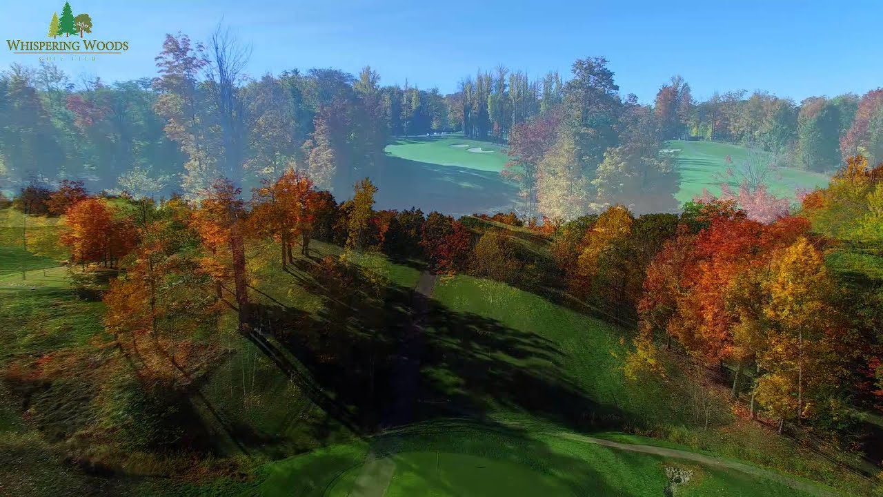 Whispering Woods Golf Club Aerial Footage 