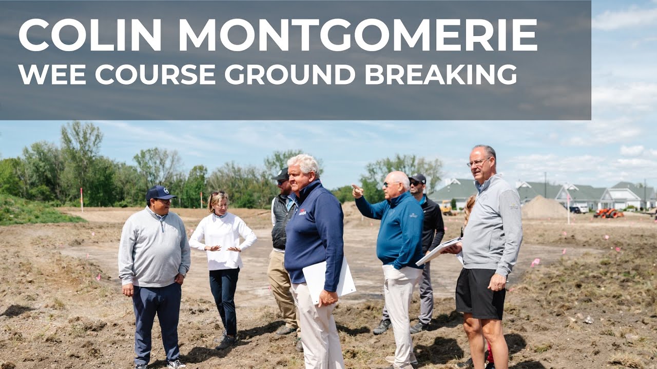 Colin Montgomerie - Ground Breaking Wee Course at Harbor Shores