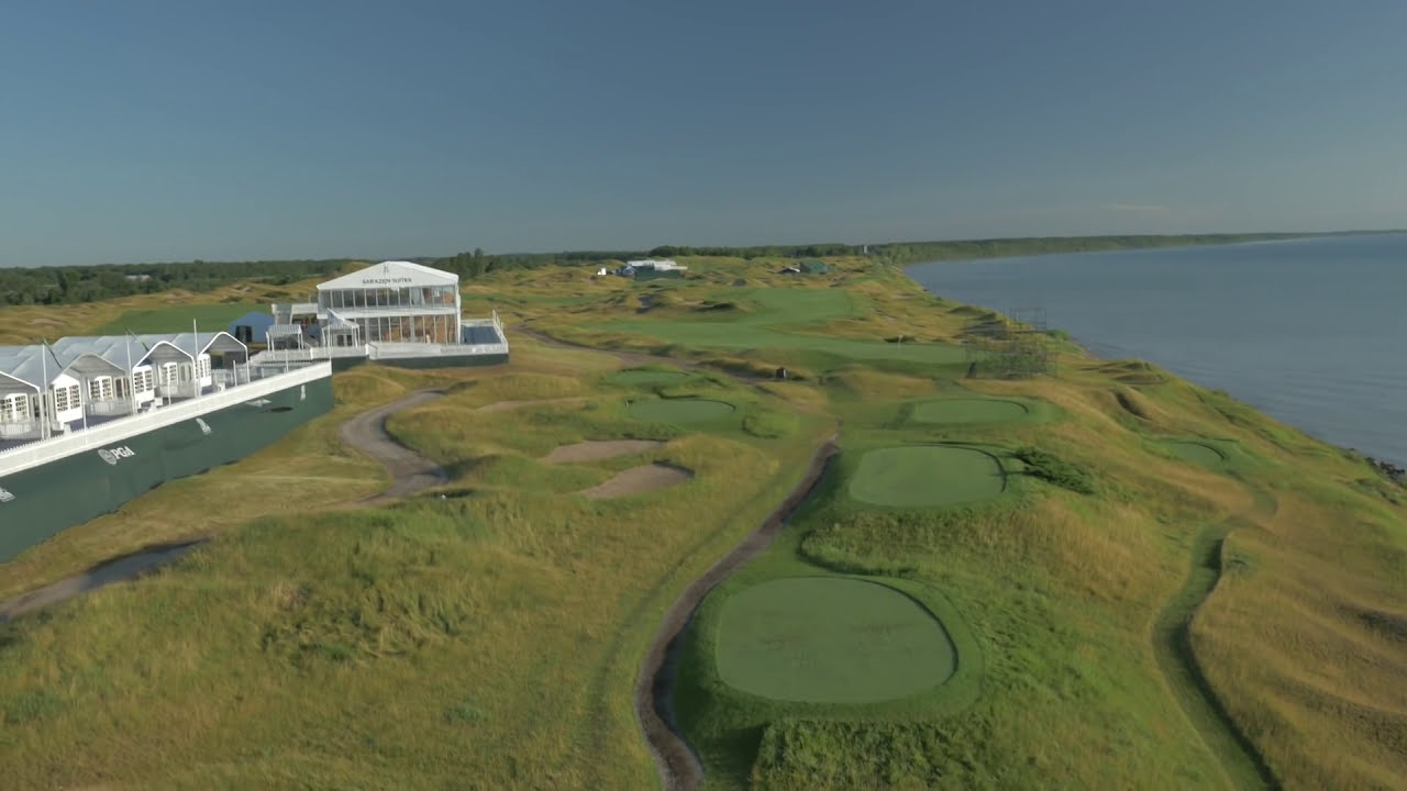 Whistling Straits- A Drone's Point Of View (site Of 2015 Pga Championship)