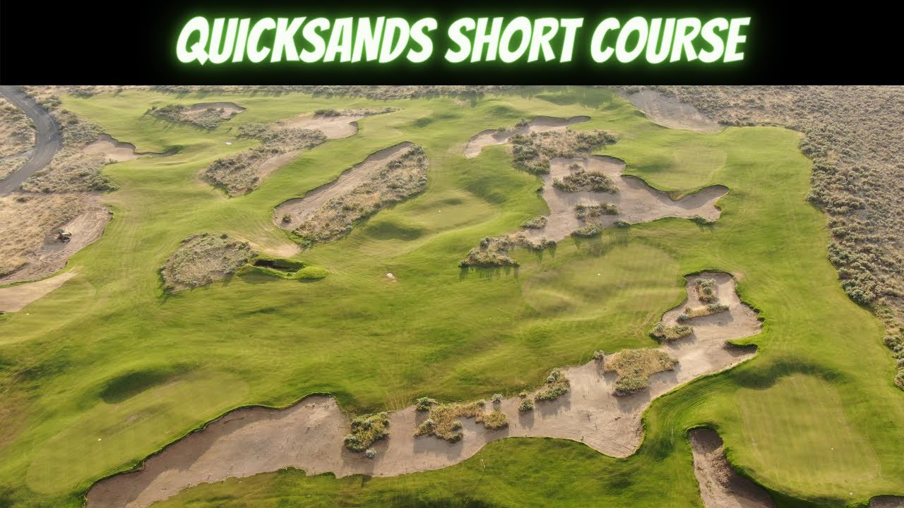 Quicksands Short Course Green #1 approach from the North