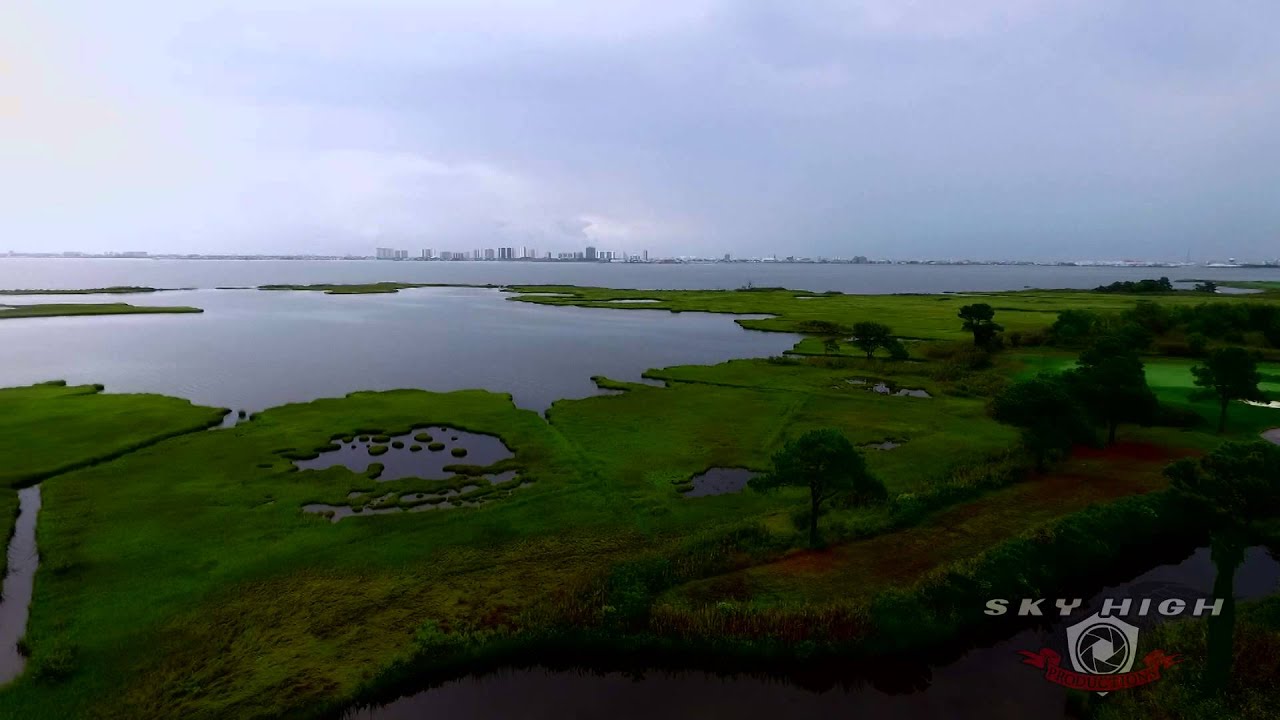 Aerial of Links At Lighthouse Sound Golf Course