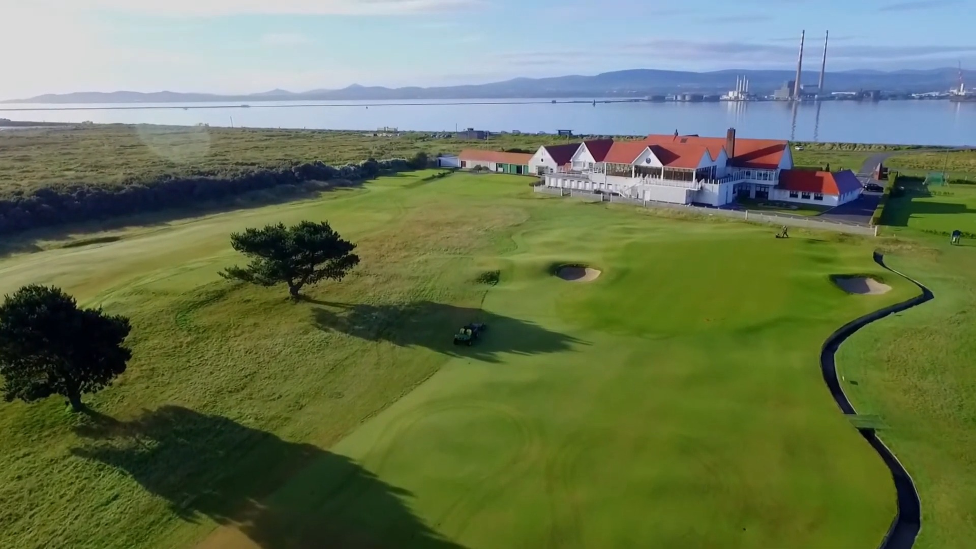 Royal Dublin Golf Club Flyover